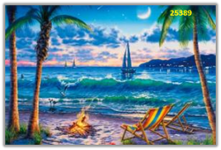 Картина за изграждане с камъчета 30х20 см.,22х28см./25389