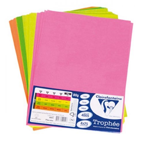 Хартия коп. FLUO , А4 80гр/м2