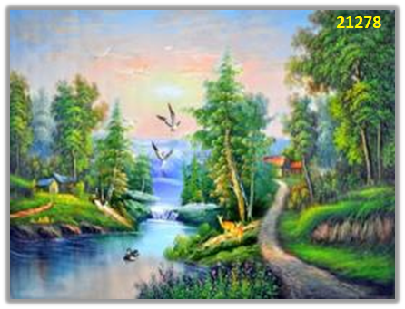 Картина за изграждане с камъчета 30х20/21278
