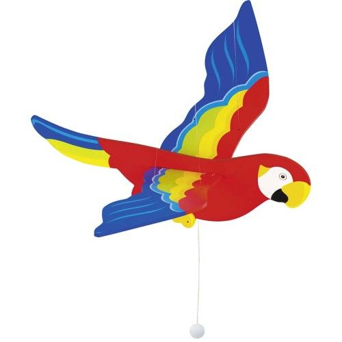 Висяща декорация за детска стая папагал