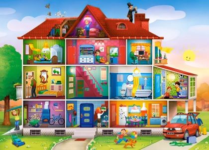 Пъзел 120 ел. В-13548-1 House Life