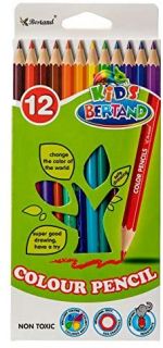 Цветни моливи  12 цв.Bertand  BD 1807