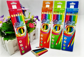Цветни моливи 6 цв. дълги TQ201022-6
