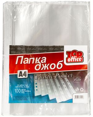 Папка джоб TOP OFFICE 40 микр.кристал