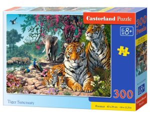Пъзел 300 ел. В-030484 Tiger Sanctuary